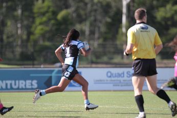 Penrith Panthers v Cronulla Sharks U18 Tarsha Gale Cup u18 Girls Rugby League Action (Photo : steve montgomery / OurFootyTeam.com)