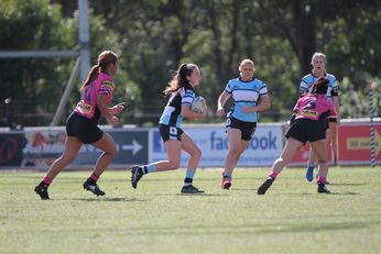 Tarsha Gale Cup u18 Girls Rugby League Rnd 9 Panthers v Sharks Action (Photo : steve montgomery / OurFootyTeam.com)