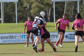 Penrith Panthers v Cronulla Sharks U18 Tarsha Gale Cup u18 Girls Rugby League Action (Photo : steve montgomery / OurFootyTeam.com)