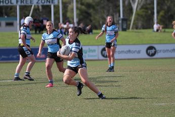 U18 NSWRL Tarsha Gale Cup Girls Rugby League Rnd 9 Penrith Panthers v Cronulla Sharks Action (Photo : steve montgomery / OurFootyTeam.com)