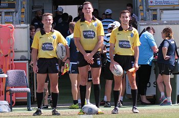 Dylan Clarke, Brad Kiehe & Dillan Wells - Referee's NSWRL SG Ball Cup Rnd 9 WSAS v Cronulla Sharks (Photo : steve montgomery / OurFootyTeam.com)