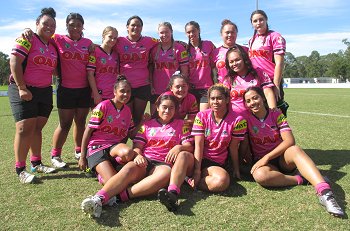 PENRITH PANTHERS U18 Tarsha Gale Cup u18 Girls Rugby League Rnd 9 v Sharks TeamPhoto (Photo : steve montgomery / OurFootyTeam.com)