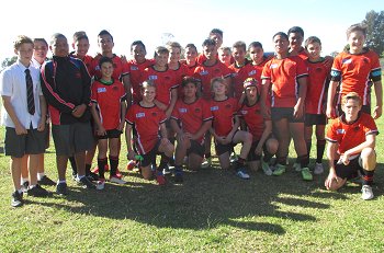 Endeavour Sports High School U13 nrl Schoolboy Cup Rnd 1 Team Photo (Photo : steve montgomery / OurFootyTeam.com) 