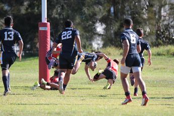 Endeavour SHS v Westfields SHS - nrl U13s Schoolboy Cup Action (Photo : steve montgomery / OurFootyTeam.com) 