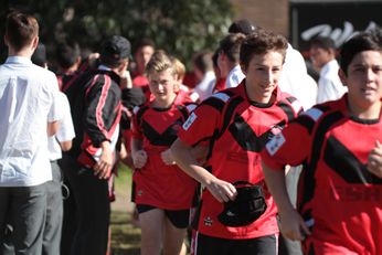 Endeavour SHS v Westfields SHS - Buckley Shield Action (Photo : steve montgomery / OurFootyTeam.com) 