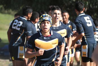 Endeavour SHS v Westfields SHS - Buckley Shield Action (Photo : steve montgomery / OurFootyTeam.com) 