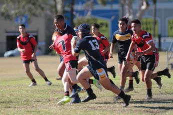 Endeavour SHS v Westfields SHS - Buckley Shield Action (Photo : steve montgomery / OurFootyTeam.com)
