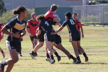 Under 14s Endeavour SHS v Westfields SHS - Buckley Shield Action (Photo : steve montgomery / OurFootyTeam.com)