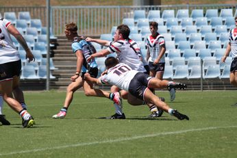 NSWRL SG Ball Cup Rnd 1 Cronulla SHARKS v Central Coast ROOSTERS U 18s Action (Photo : steve montgomery / OurFootyTeam.com)