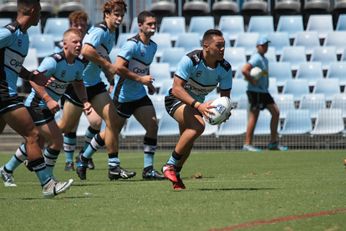 NSWRL SG Ball Cup Rnd 1 Cronulla - Sutherland Sharks v Central Coast ROOSTERS Action (Photo : steve montgomery / OurFootyTeam.com)