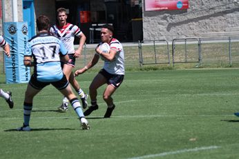 Cronulla SHARKS v Central Coast ROOSTERS SG Ball Cup U 18s Action (Photo : steve montgomery / OurFootyTeam.com)