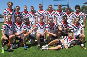 Central Coast ROOSTERS U 16s Harold Matthews Cup Rnd 1 Team Photo (Photo : steve montgomery / OurFootyTeam.com)