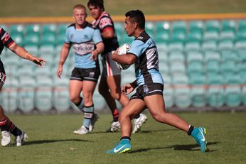 Cronulla SHARKS v Sydney Roosters SG Ball Cup Qualifying Final U 18s Action (Photo : steve montgomery / OurFootyTeam.com)
