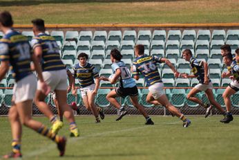 NSWRL Harold Matthews Cup Semi Final Parramatta Eels v Cronulla Sharks U 16s Action (Photo : steve montgomery / OurFootyTeam.com)