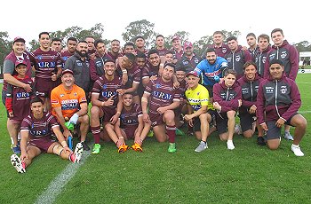 MANLY SEAEAGLES Harold Matthews Cup Preliminary Final Team Photo (Photo : steve montgomery / OurFootyTeam.com)