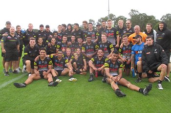 Penrith PANTHERS U 18s SG Ball Cup Preliminary Final Team Photo (Photo : steve montgomery / OurFootyTeam.com)