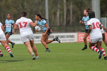 Preliminary Final REFEREE'S - Cronulla - Sutherland Sharks v St. George Dragons Tarsha Gale Cup u18 Girls Rugby League Rnd 12 (Photo : steve montgomery / OurFootyTeam.com)
