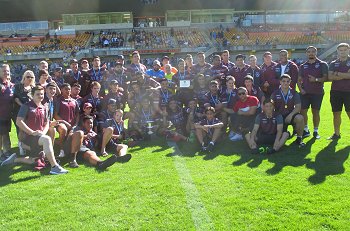 MANLY SEAEAGLES Harold Matthews Cup Grand Final Team Photo (Photo : steve montgomery / OurFootyTeam.com)