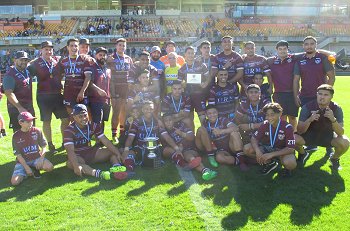 MANLY SEAEAGLES 2018 Harold Matthews Cup CHAMPIONS Team Photo (Photo : steve montgomery / OurFootyTeam.com)