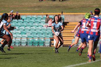 Cronulla Sharks v WestsTigers Tarsha Gale Cup u18 Girls Rugby League Action (Photo : steve montgomery / OurFootyTeam.com)