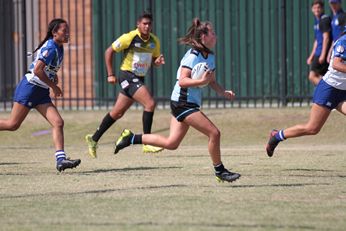 Quincy Dodd  - Cronulla - Sutherland Sharks v Canterbury - Bankstown Bulldogss U18 Tarsha Gale Cup u18 Girls Rugby League Action (Photo : steve montgomery / OurFootyTeam.com)