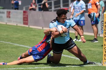 Newcastle Knights v Cronulla Sharks Harold Matthews Cup Action (Photo : steve montgomery / OurFootyTeam.com)