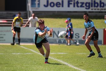 Knights v Sharks U16 Harold Matthews Cup Girls Rugby League Action (Photo : steve montgomery / OurFootyTeam.com)