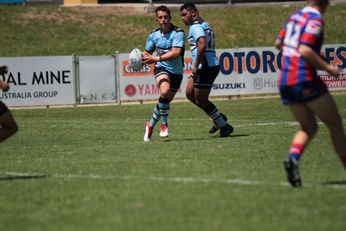 Newcastle Knights v Cronulla Sharks U18 SG Ball Cup Action (Photo : steve montgomery / OurFootyTeam.com)