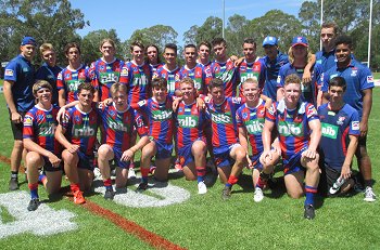 Newcastle KNIGHTS Harold Matthews Cup Rnd 4 TeamPhoto (Photo : steve montgomery / OurFootyTeam.com)