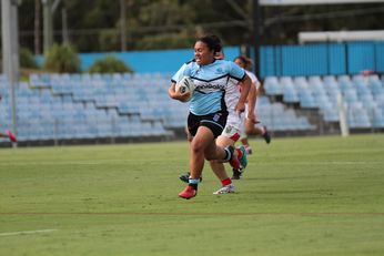 Sharks v Bulldogs U18 NSWRL Tarsha Gale Cup u18 Womam's Rugby League Action (Photo : steve montgomery / OurFootyTeam.com)