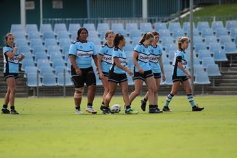 Cronulla Sharks v St. George Dragons Tarsha Gale Cup u18 Girls Rugby League Action (Photo : steve montgomery / OurFootyTeam.com)