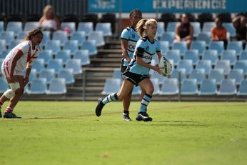 Sharks v Bulldogs U18 NSWRL Tarsha Gale Cup u18 Womam's Rugby League Action (Photo : steve montgomery / OurFootyTeam.com)