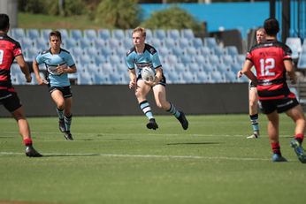 Cronulla SHARKS v North Sydney Bears Harold Matthews Cup U 16s Action (Photo : steve montgomery / OurFootyTeam.com)