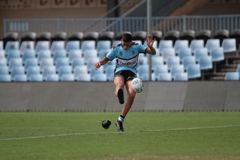 Cronulla SHARKS v North Sydney Bears Harold Matthews Cup U 16s Action (Photo : steve montgomery / OurFootyTeam.com)
