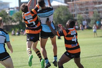 Balmain Tigers u16s Harold Matthews Cup v Cronulla SHARKS Action (Photo : steve montgomery / OurFootyTeam.com)