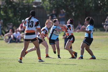 Cronulla Sharks v WestsTigers Tarsha Gale Cup u18 Girls Rugby League Action (Photo : steve montgomery / OurFootyTeam.com)