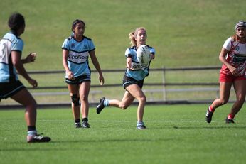 Illawarra Steelers v Cronulla Sharks U18 Tarsha Gale Cup u18 Girls Rugby League Action (Photo : steve montgomery / OurFootyTeam.com)