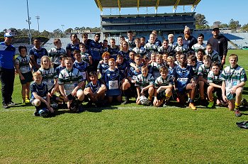 Illawarra SHS 2019 Schoolboy Trophy Grand Final Team Photo (Photo : Steve Montgomery / OurFootyTeam.com)