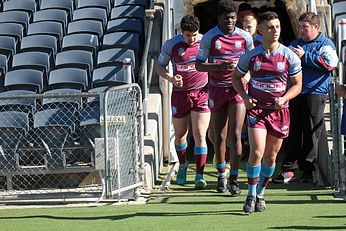 National Schoolboy Cup Quarter Finals - The HILLS Sports High School v Farrer M Ag HS Action Photo's (Photo : steve montgomery / OurFootyTeam.com)