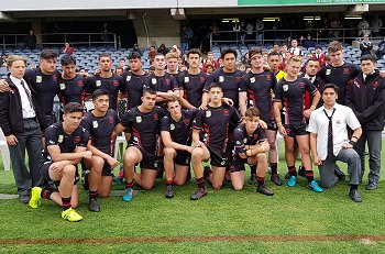 Endeavour Sports High School National Schoolboy Cup 2019 SEMI FINAL Team Photo (Photo : Steve Montgomery / OurFootyTeam.com)