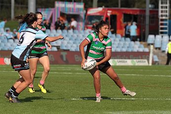 NSWRL HN Woman's Premiership Cronulla - Sutherland Sharks v South Sydney RABBBITOH'S Action (Photo : steve montgomery / OurFootyTeam.com)