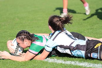 NSWRL HN Woman's Premiership Rnd 9 Cronulla - Sutherland Sharks v South Sydney RABBBITOH'S Action (Photo : steve montgomery / OurFootyTeam.com)