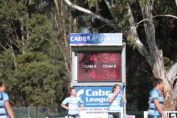 The score is the same as the time remaining - MADD HEY - Cronulla Sharks v Cabramatta Two Blues Action (Photo : steve montgomery / OurFootyTeam.com)