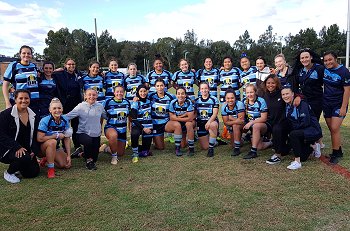 Cabramatta HN Woman's Premiership v Sharks Rnd 9 Team Photo (Photo : steve montgomery / OurFootyTeam.com)