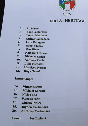 firla italy herutage u16 v malta team list