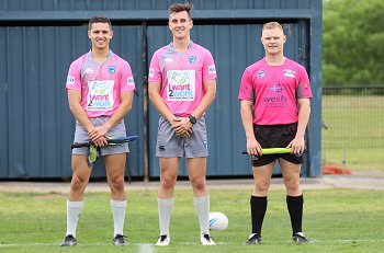 Referee's - Junior International - Malta Heritage U16s v Italy Heritage FIRLA (Photo : Steve Montgomery / OurFootyTeam.com)