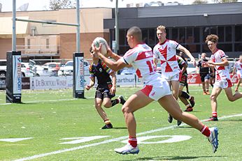 Junior International Rugby League - Malta Heritage U16s v Africa UnitedU16s Action (Photo : Steve Montgomery / OurFootyTeam.com)