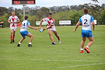 Junior International Rugby League - Malta Heritage U16s v Italy Heritage FIRLA Action (Photo : Steve Montgomery / OurFootyTeam.com)