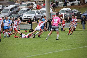 Junior International Rugby League - Malta Heritage U16s v Italy Heritage FIRLA Action (Photo : Steve Montgomery / OurFootyTeam.com)