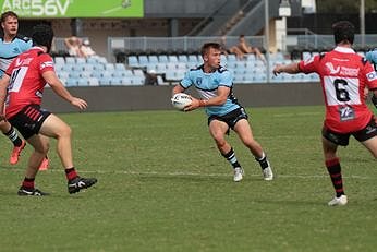 NSWRL Jersey Flegg Cup Rnd 2 Cronulla - Sutherland Sharks u20s v North Sydney Bears Action (Photo : steve montgomery / OurFootyTeam.com)